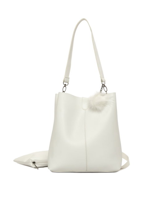 Zoozie Bags Bandolera de Flecos Blanca Zoozie Bags Bandolera de Flecos Blanca
